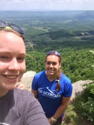 Appalachian Trail Wilburn Valley overlook