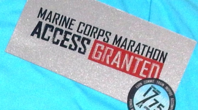 Marine Corps 17.75K access granted finisher's coin