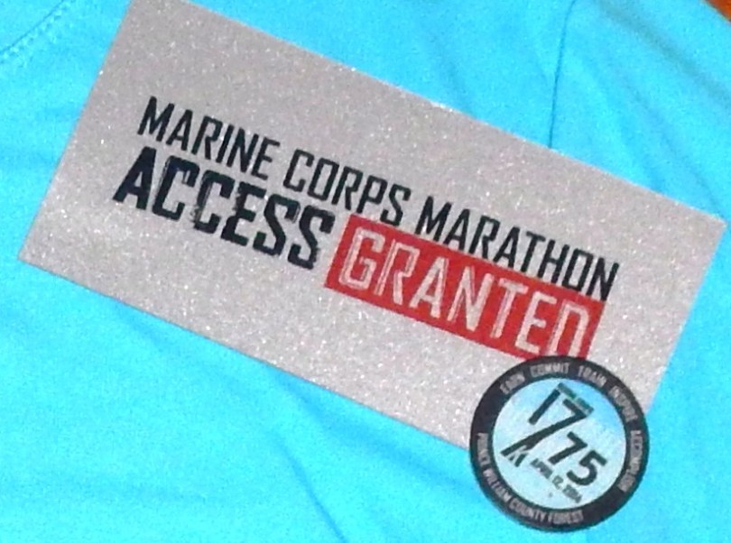 Marine Corps 17.75K access granted finisher's coin