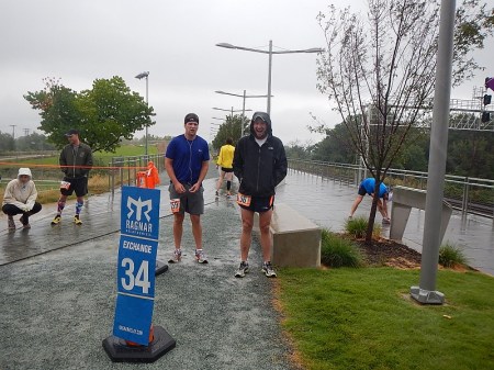 Ragnar DC in the pouring rain