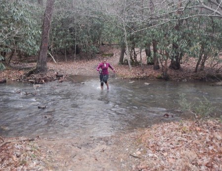 Poverty Creek Trail Pandapas Pond
