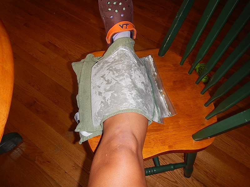 Homemade ice packs