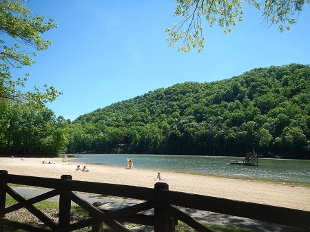 Hungry Mother State Park beach