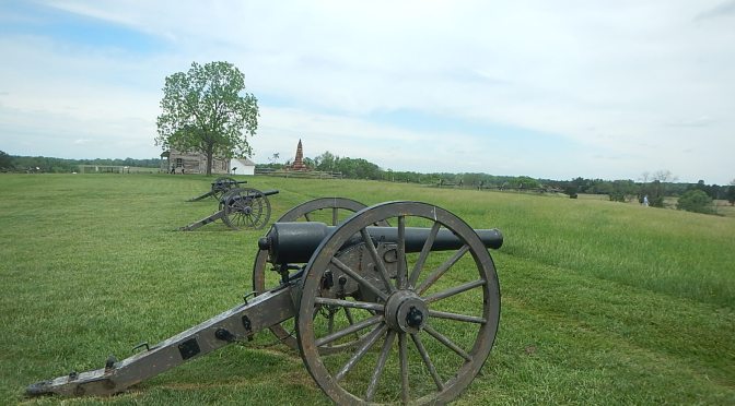 Running at Manassas Battlefield