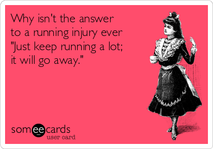 running injury ecard