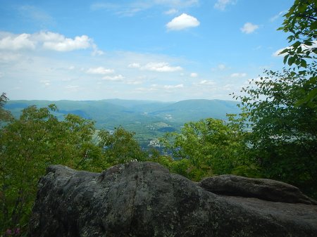 Wilburn Valley overlook Appalachian Trail Pearisburg