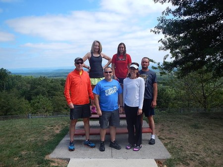 Van 2 from Cruisers Rockin' the Relay - Blissfully unaware.