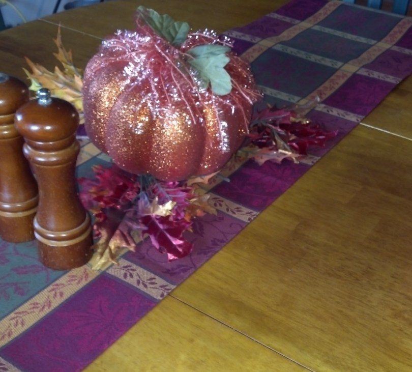 My handcrafted centerpiece :)
