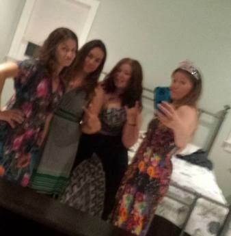 Girls beach weekend in Delaware in June. Blurry is a good representation... 