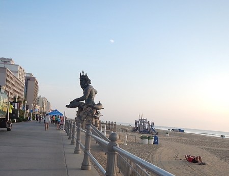Virginia Beach Boardwalk Neptune