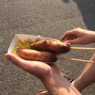 corn dogs fair food