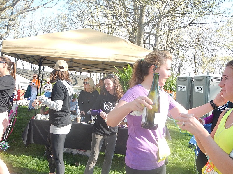 Blue Ridge Half Marathon Peakwood Party