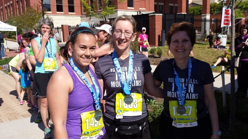 2014 Blue Ridge Half Marathon finish