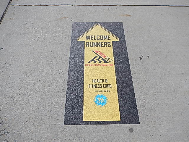 2014 Marine Corps Marathon Expo