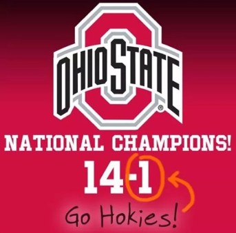 Ohio State Go Hokies