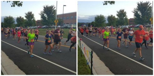 Race start hokie half
