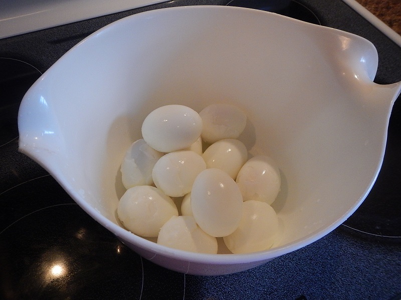hard boiled eggs