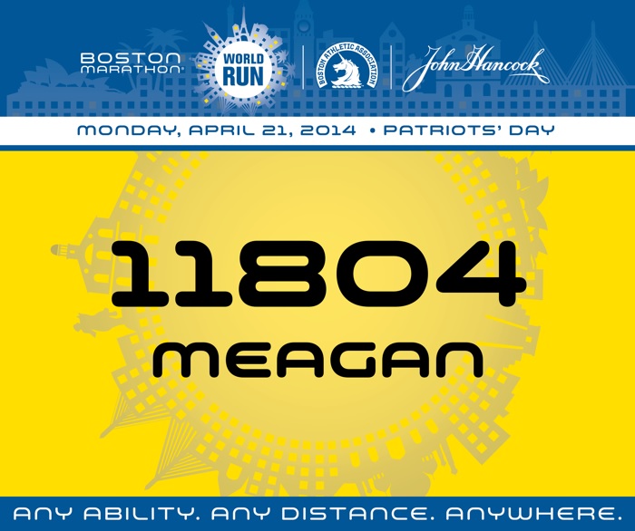 Boston Marathon World Run 2014