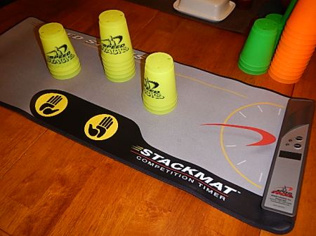 cup stacking speed stacking stack mat