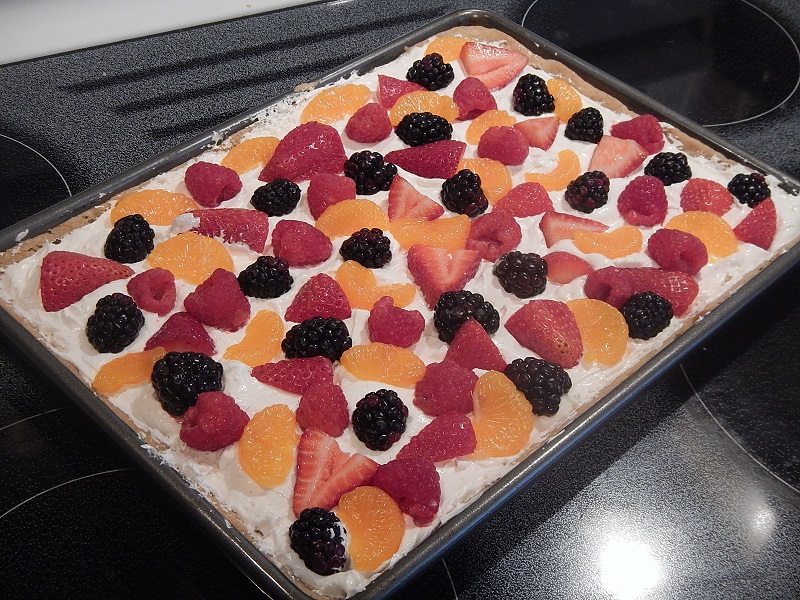 fruit pizza