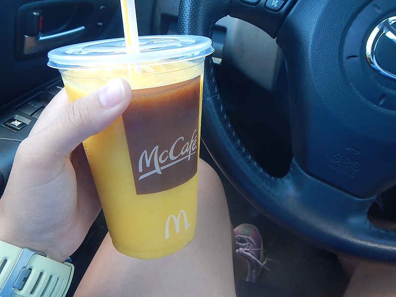 McDonald's Mango Pineapple Smoothie